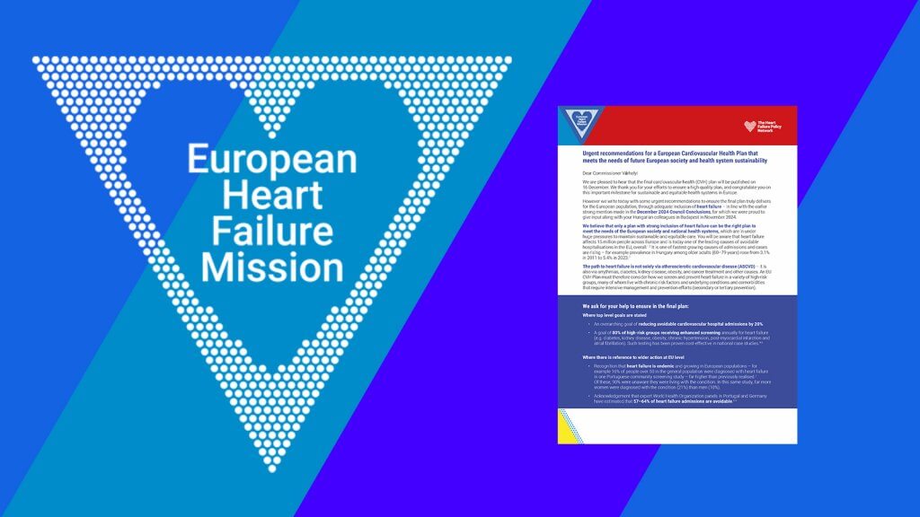 December: HFPN sends a direct petition to EU Health Commissioner Olivér Várhelyi, co-signed by 29 individuals and endorsed by International Diabetes Federation Europe and European Kidney Health Alliance