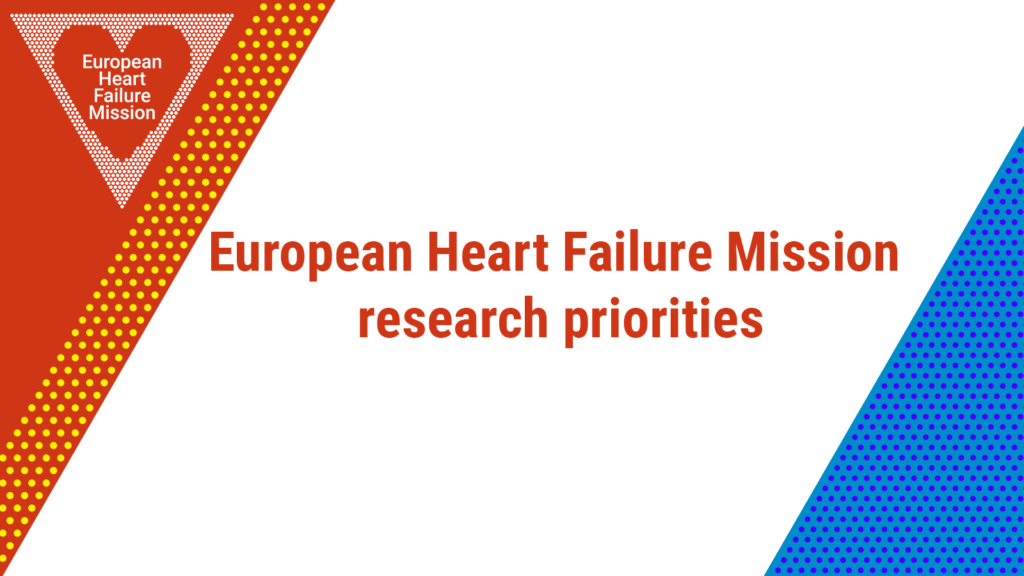 27 October: Six priority areas for future EU heart failure research identified